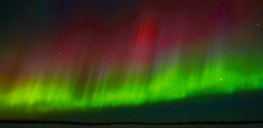 Northern Lights on Arctic Siberia's Yamal Peninsula