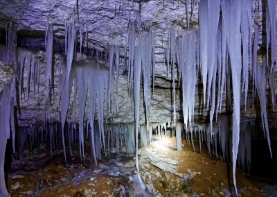 Pinega District sits on a labyrinthine system of underground caves